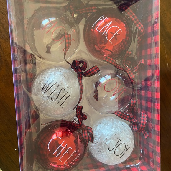 Rae Dunn Christmas ornaments - Picture 3 of 3